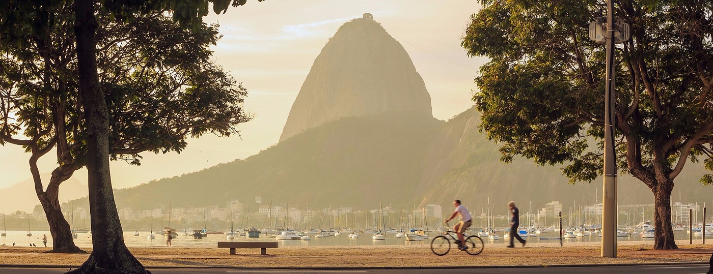 Vista da Praia de Botafogo, no Rio de Janeiro